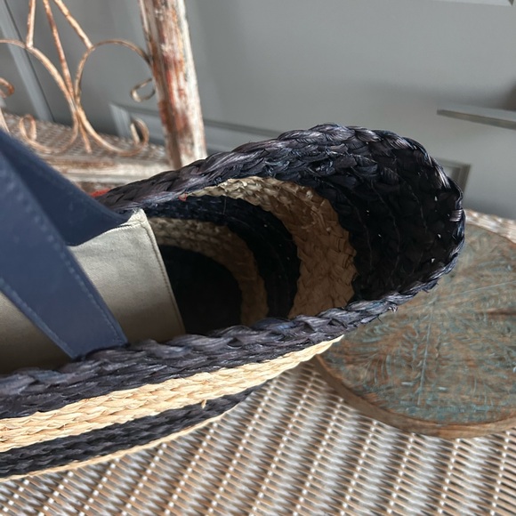 (100-125) Kate Spade New York "Shore Thing" Out and About Straw Tote beach - Picture 7 of 10